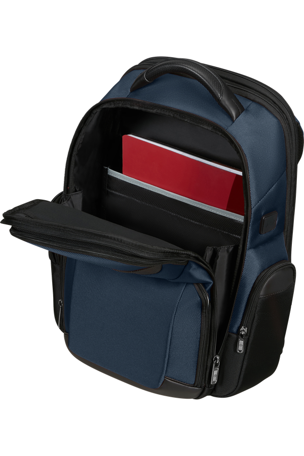 Samsonite Pro-Dlx 6 Backpack 3 Volume Expandable 15.6'  Blau