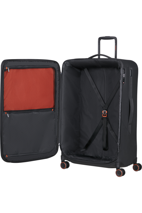 Samsonite Glazed Spinner Expandable 84cm  Schwarz