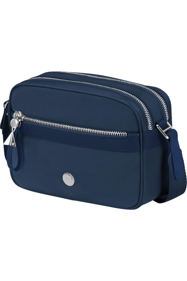Samsonite Karissa Evo Shoulder Bag 2 Comp  Blue Nights Samsonite Karissa Evo Shoulder Bag 2 Comp  Blue Nights