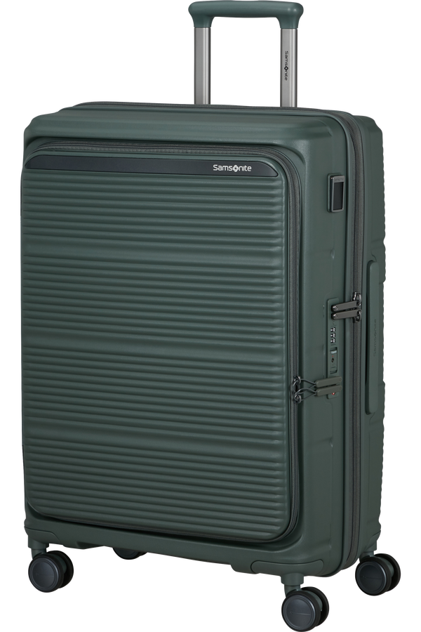 Samsonite Paralux Spinner Expandable Medium Sp 67cm  Olive