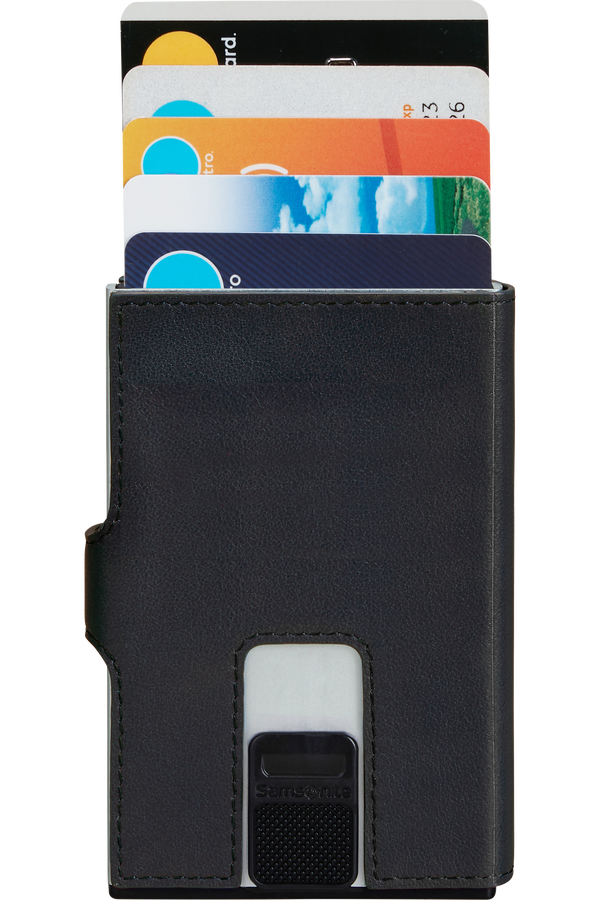 Samsonite Alu Fit 202 - Slide-up Wallet  Schwarz Samsonite Alu Fit 202 - Slide-up Wallet  Schwarz