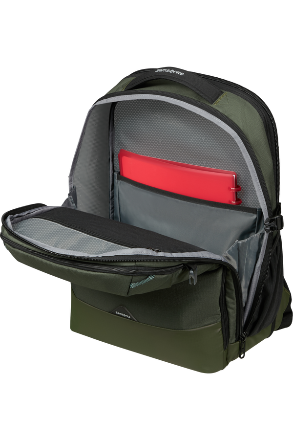 Samsonite Roadseeker Laptop Backpack Expandable L  Dark Olive Samsonite Roadseeker Laptop Backpack Expandable L  Dark Olive