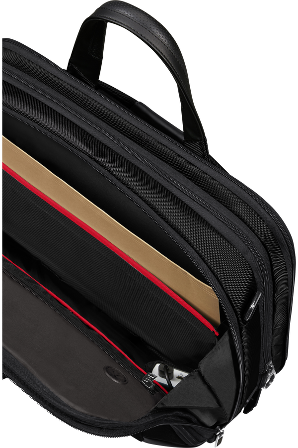 Samsonite Pro-Dlx 6 Bailhandle Expandable 15.6'  Schwarz
