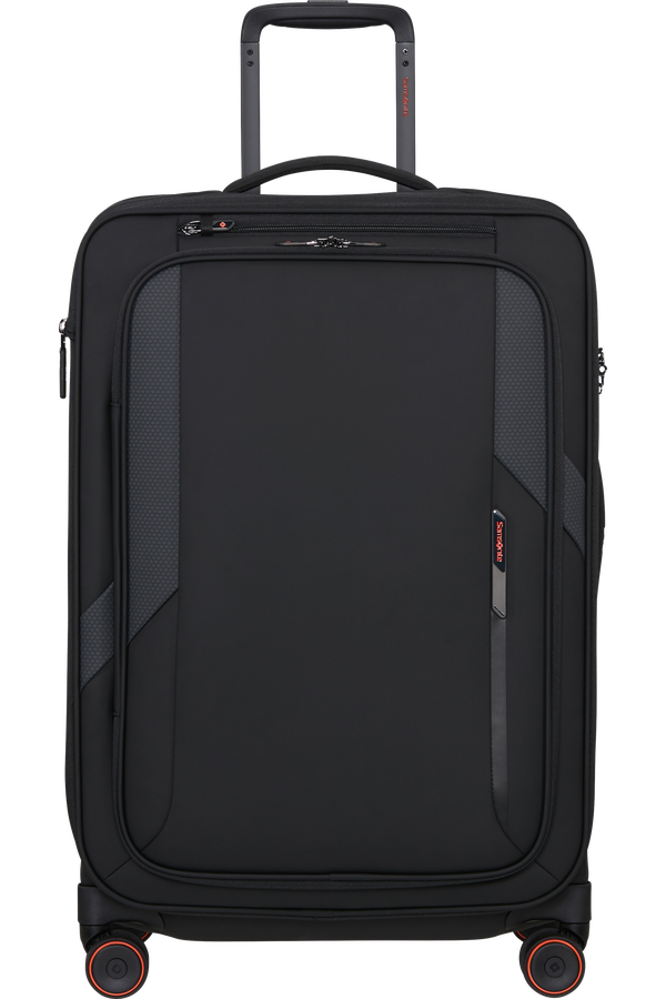 Samsonite Glazed Spinner Expandable 67cm  Schwarz