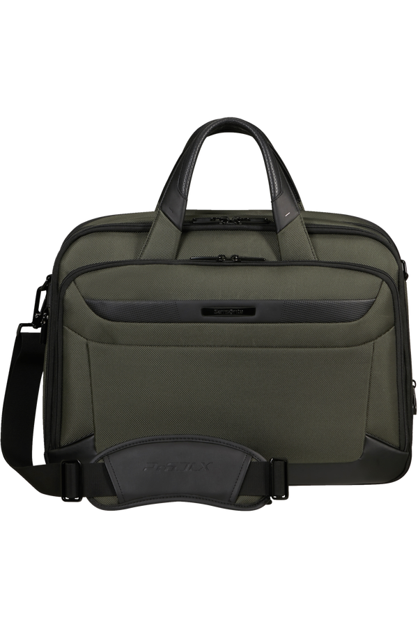 Samsonite Pro-Dlx 6 Bailhandle Expandable 15.6'  Grün