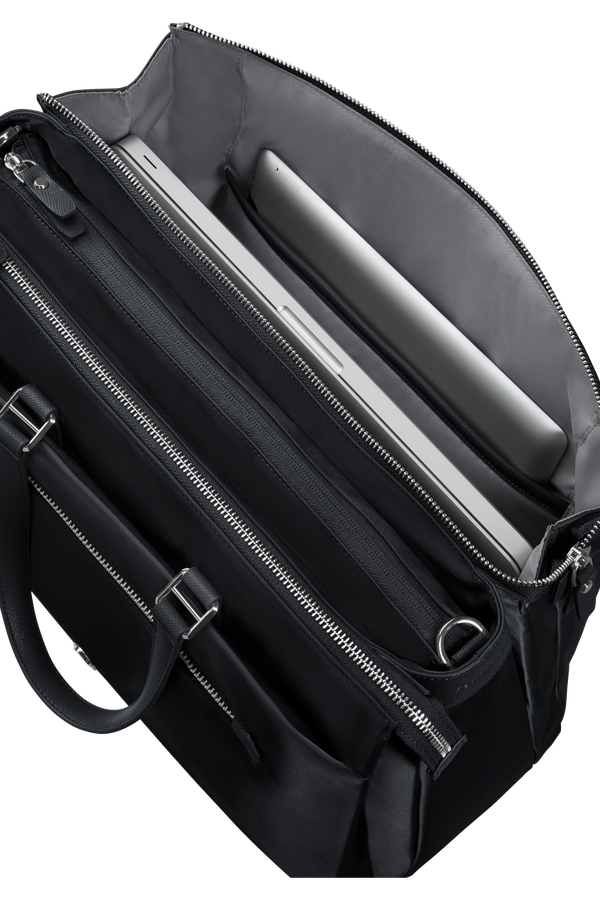 Samsonite Karissa Evo Org. Tote 14.1' 3 Comp  Schwarz Samsonite Karissa Evo Org. Tote 14.1' 3 Comp  Schwarz