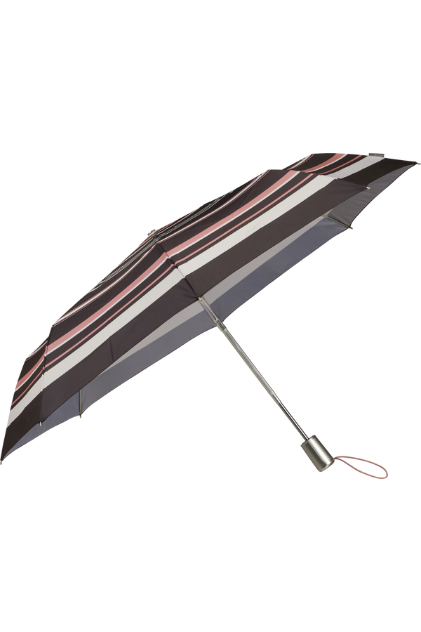 Samsonite Alu Drop S Safe 3 Sect. Auto O/C  Coral Stripes