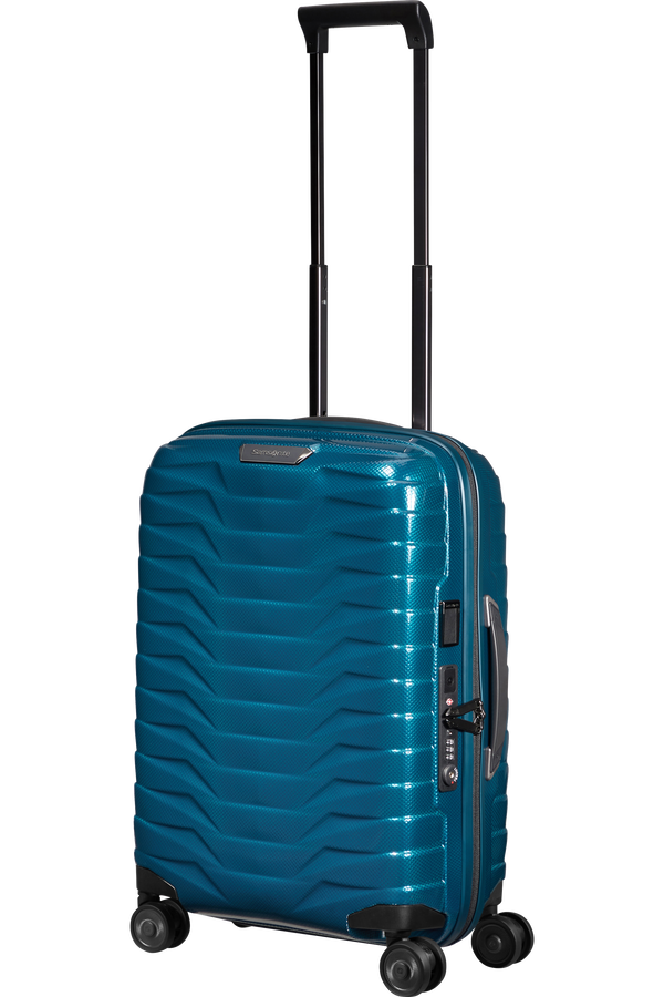 Samsonite Proxis Spinner Expandable 55cm  Petrol Blau