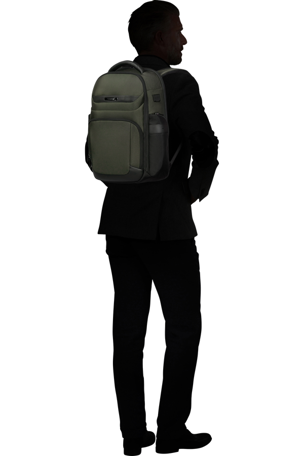 Samsonite Pro-DLX 6 Backpack Slim 15.6'  Gr&uuml;n