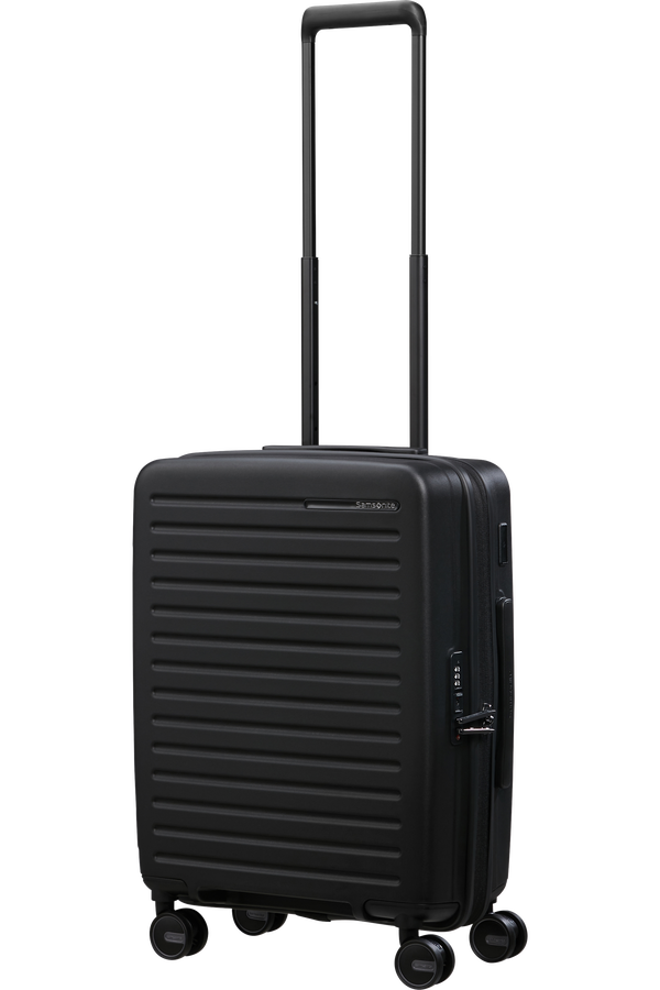 Samsonite Restackd Spinner Expandable 55cm  Schwarz