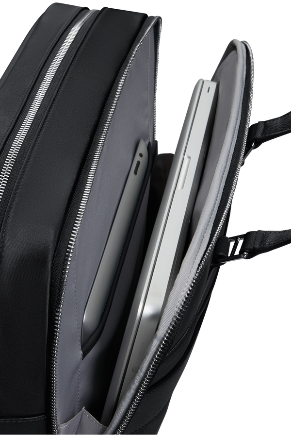 Samsonite Karissa Evo Bailhandle 15.6' 2 Comp  Schwarz Samsonite Karissa Evo Bailhandle 15.6' 2 Comp  Schwarz