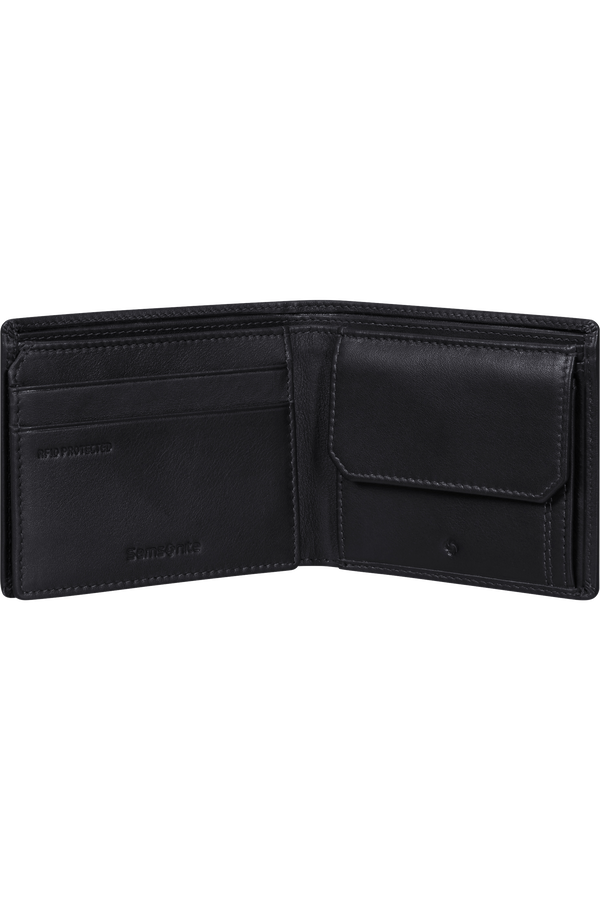 Samsonite Attack 2 Slg 046 - B 6CC+VFL+2C+C  Schwarz