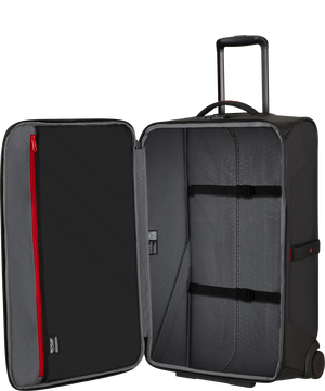 Ecodiver Reisetasche mit Rollen 67 cm 67 x 43 x 28 cm | 2.9 kg | Samsonite Ecodiver DUFFLE/WH 67/24  Schwarz