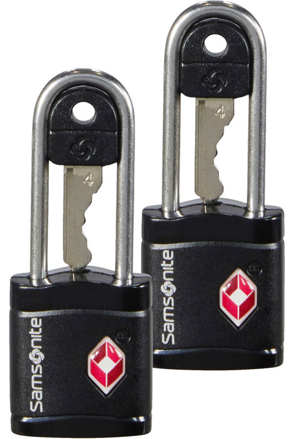 Samsonite Global Ta Key Lock TSA x2 Schwarz