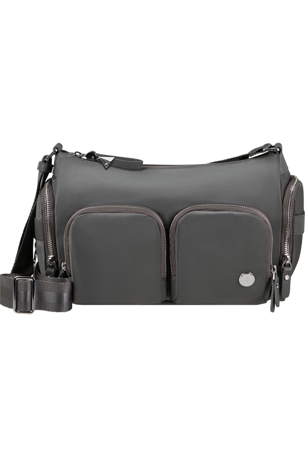 Samsonite Karissa Evo Shoulder Bag Multi Pkt  Gunmetal Green
