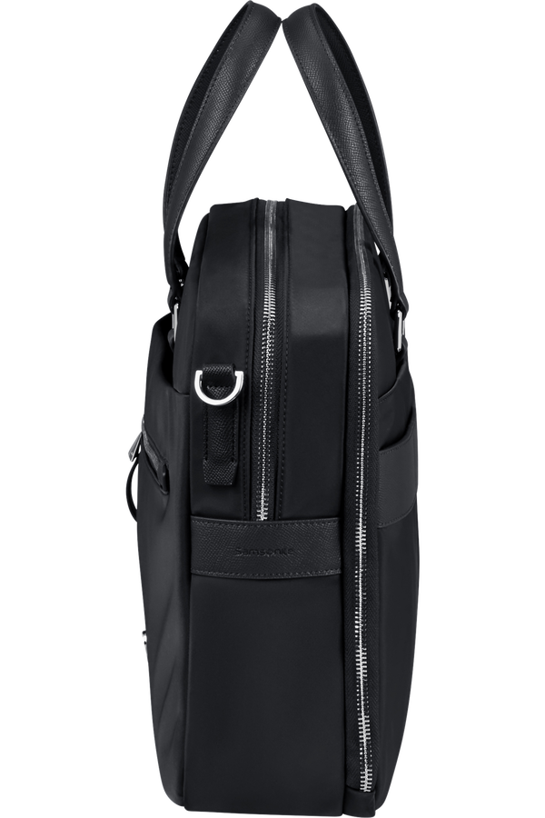 Samsonite Karissa Evo Bailhandle 15.6' 2 Comp  Schwarz Samsonite Karissa Evo Bailhandle 15.6' 2 Comp  Schwarz