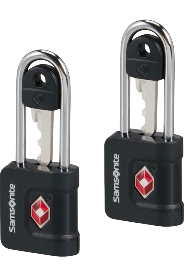 Samsonite Ta Revolution Key Lock TSA x2  Schwarz Samsonite Ta Revolution Key Lock TSA x2  Schwarz