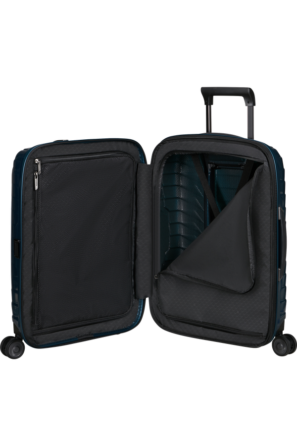 Samsonite Proxis Spinner Expandable Easy Access 55cm  Petrol Blau