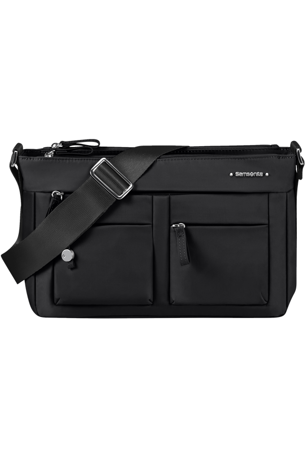 Samsonite Move 4.0 Horiz. Shoulder Bag+flap  Schwarz