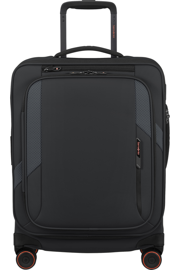 Samsonite Glazed Spinner Expandable 55cm  Schwarz