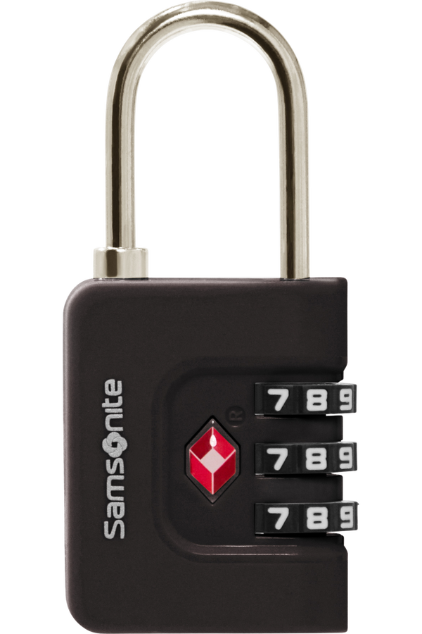 Samsonite Ta Revolution Combilock 3 dial TSA  Schwarz