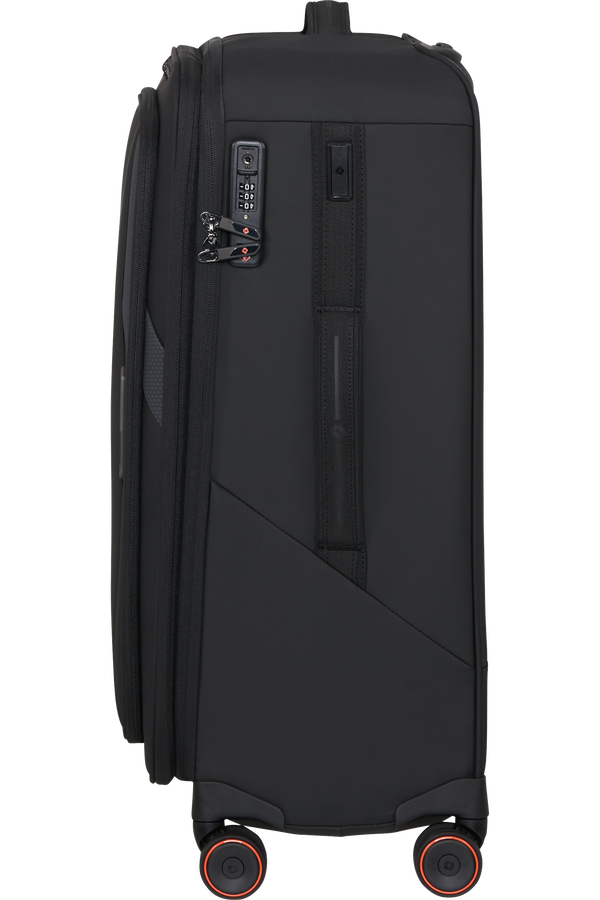 Samsonite Glazed Spinner Expandable 67cm  Schwarz