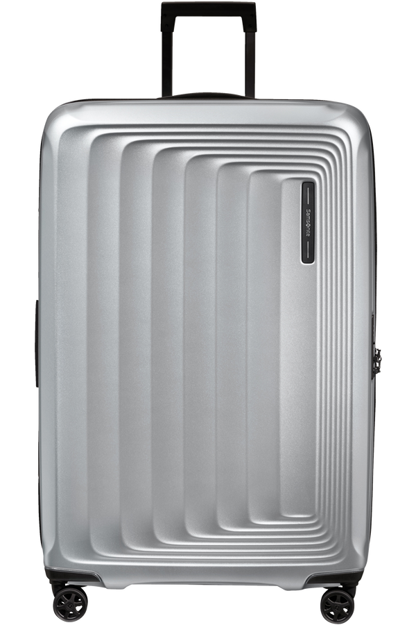 Samsonite Nuon Spinner Expandable 81cm  Matt Silver