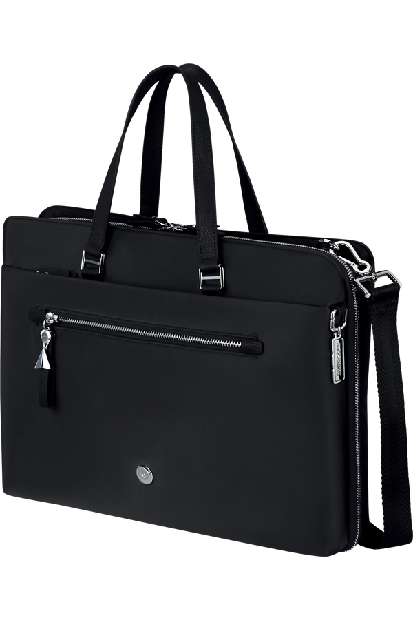 Samsonite Karissa Evo Slim Bailhandle 15.6'  Schwarz Samsonite Karissa Evo Slim Bailhandle 15.6'  Schwarz
