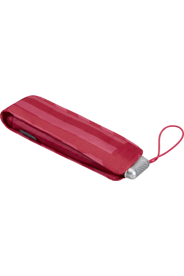 Samsonite Alu Drop S 3 Sect. Manual Flat  Tulip Fuchsia Stripes