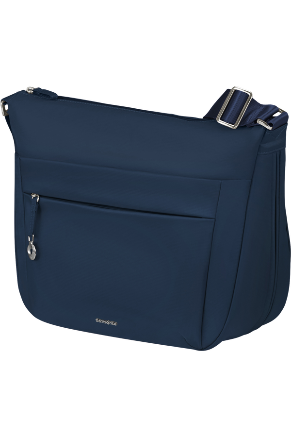 Samsonite Move 5.0 Hobo Bag Round Expandable M  Dark Blue