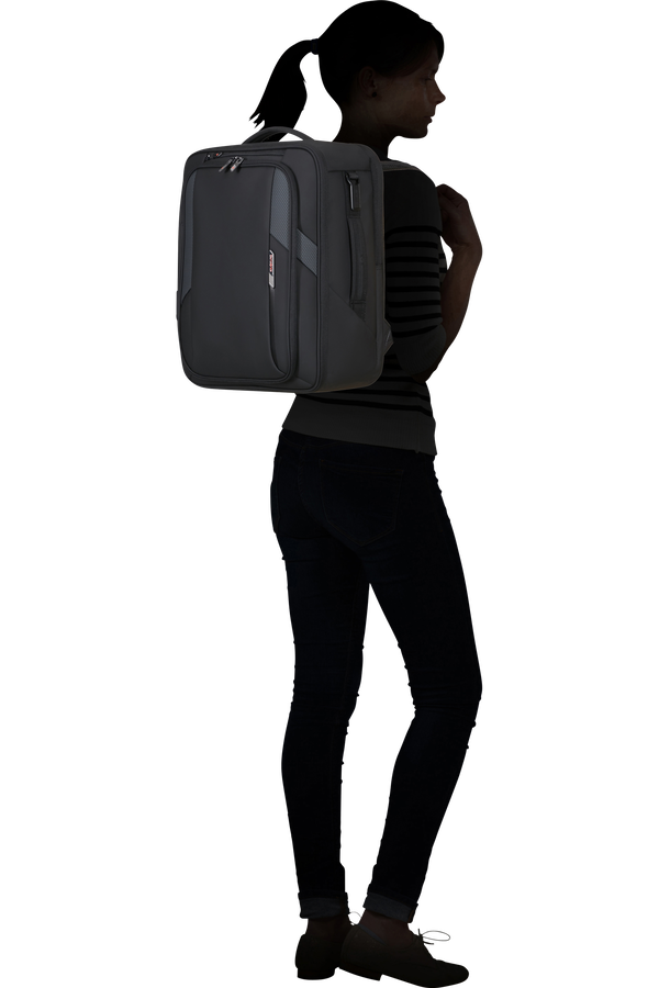 Samsonite Glazed Underseat Backpack M  Schwarz