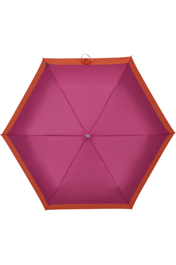 Samsonite Alu Drop S 3 Sect. Manual Flat  Fuchsia/Orange