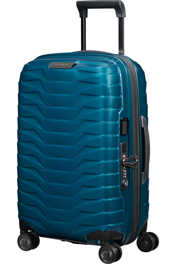 Samsonite Proxis Spinner Expandable Length 35cm 55cm  Petrol Blau