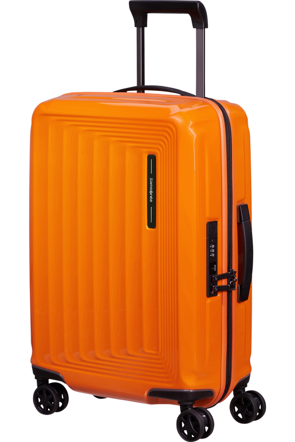 Samsonite Nuon Spinner Expandable 55cm  Papaya Orange