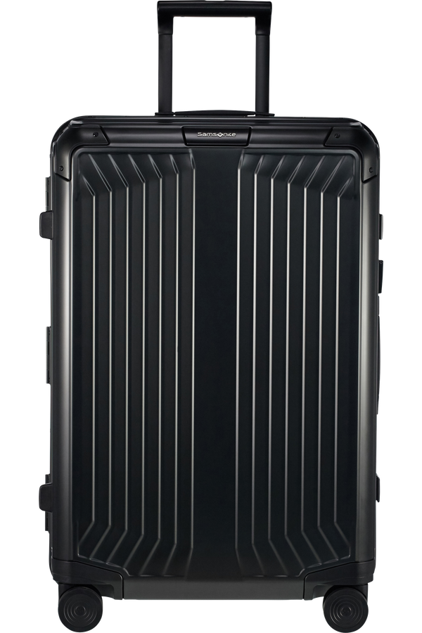 Samsonite Lite-Box Alu Spinner 69cm  Schwarz