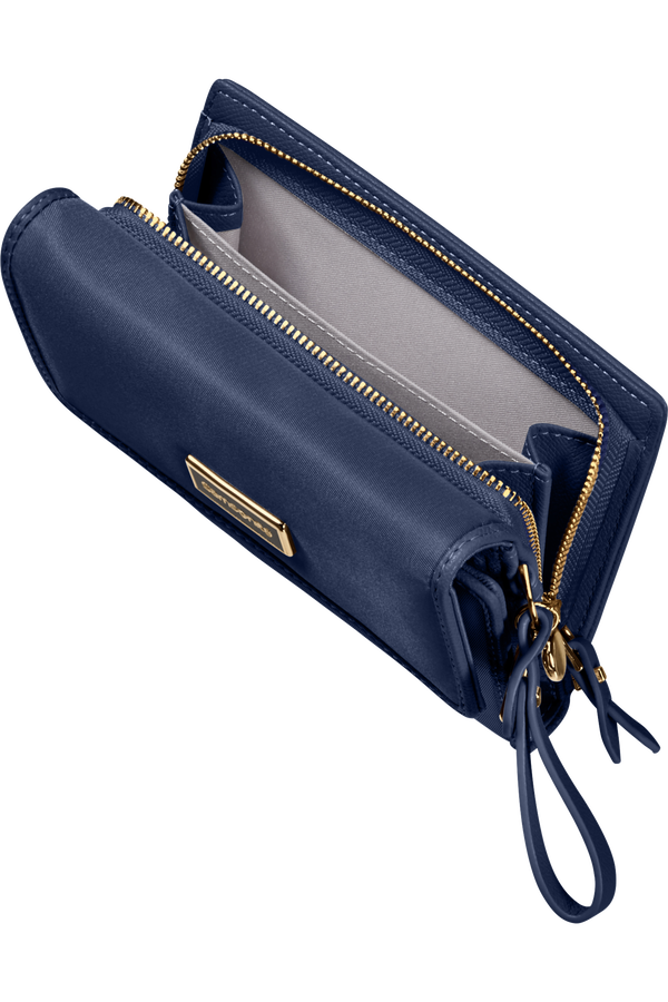 Samsonite Karissa 2.0 Slg 303 - L W 12CC+ZIP EXT M  Midnight Blue Samsonite Karissa 2.0 Slg 303 - L W 12CC+ZIP EXT M  Midnight Blue