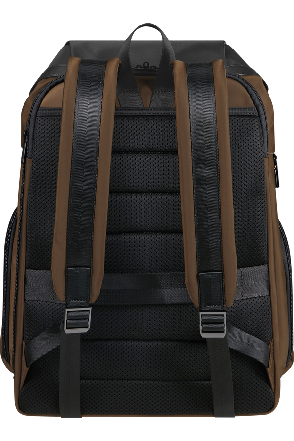 Samsonite Relyon Backpack M 15.6'' with flap  Braun