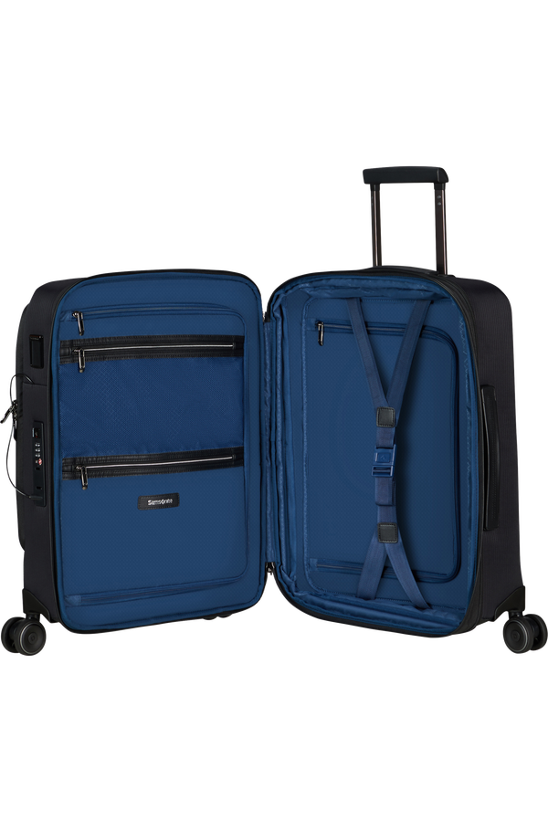 Samsonite Splendix Spinner DF Expandable 55cm  Schwarz