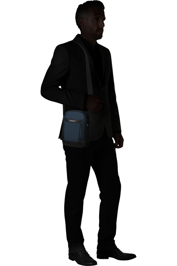 Samsonite Pro-Dlx 6 Crossbody Bag M  Blau