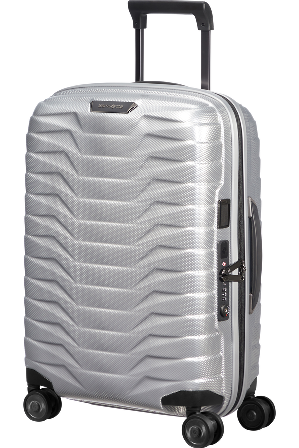 Samsonite Proxis Spinner Expandable 55cm  Silber