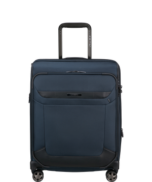 Pro-DLX 6 Trolley mit 4 Rollen Erweiterbar 55cm 55 x 40 x 23/28 cm | 3.2 kg | Samsonite Pro-DLX 6 Spinner Expandable 55cm  Blau