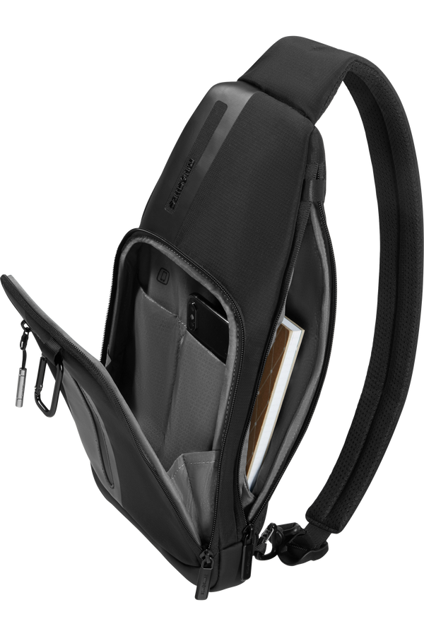 Samsonite Biz2go Slingbag M  Schwarz