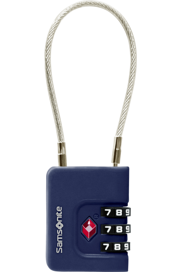 Samsonite Ta Revolution Cablelock 3 dial TSA  Midnight Blue