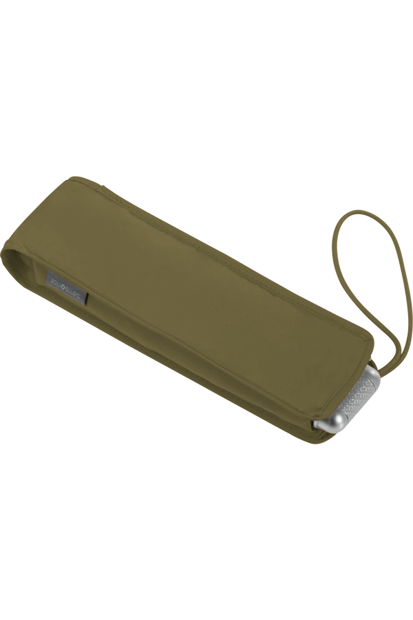 Samsonite Alu Drop S 3 Sect. Manual Flat  Dark Olive