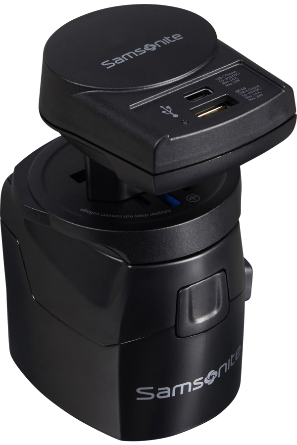 Ta Revolution Internationaler Adapter Pro, 3-polig + USB