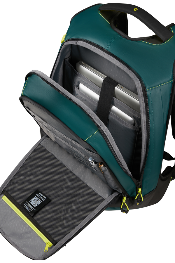 Samsonite Ecodiver LAPTOP BACKPACK L  Dark Teal/Lime