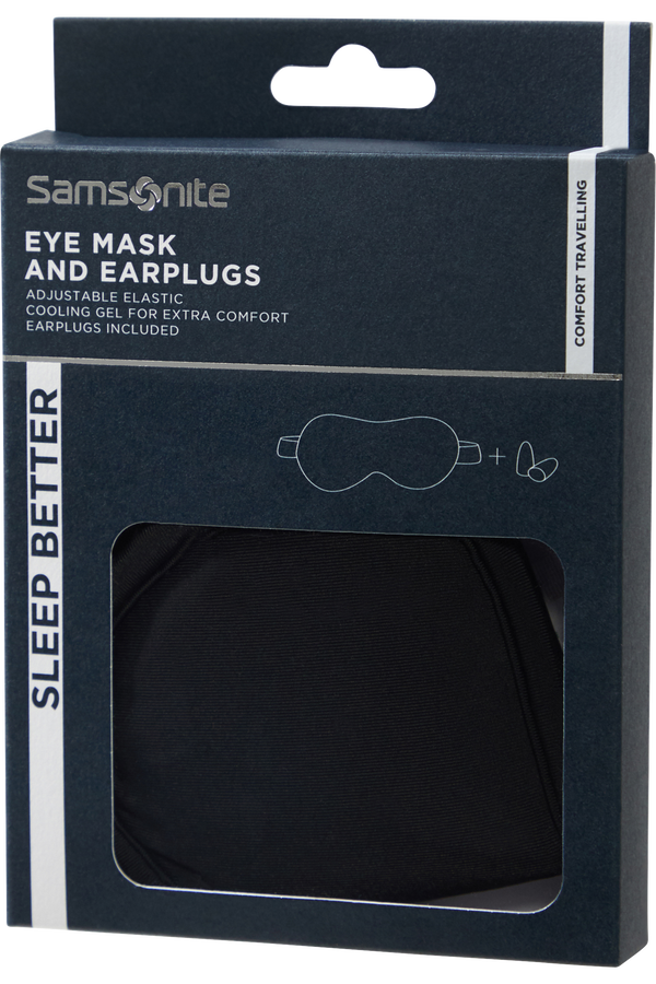 Samsonite Ta Revolution Eye Mask and Earplugs  Schwarz