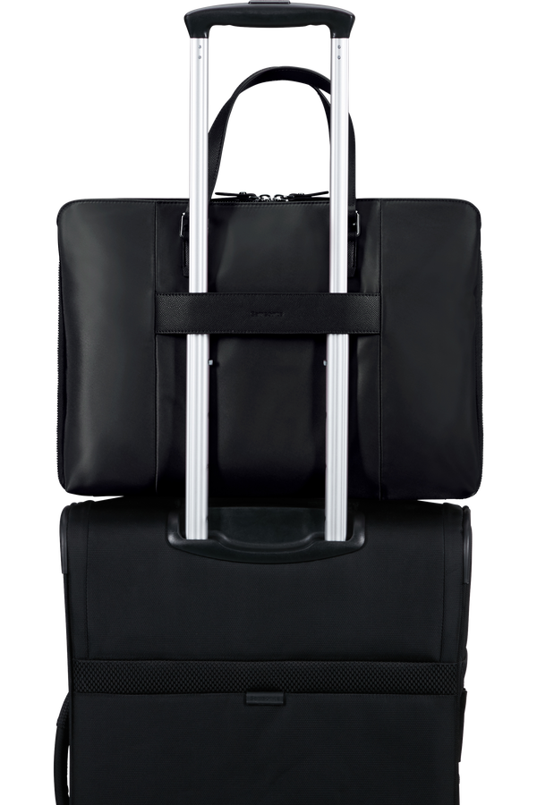 Samsonite Karissa Evo Slim Bailhandle 15.6'  Schwarz Samsonite Karissa Evo Slim Bailhandle 15.6'  Schwarz