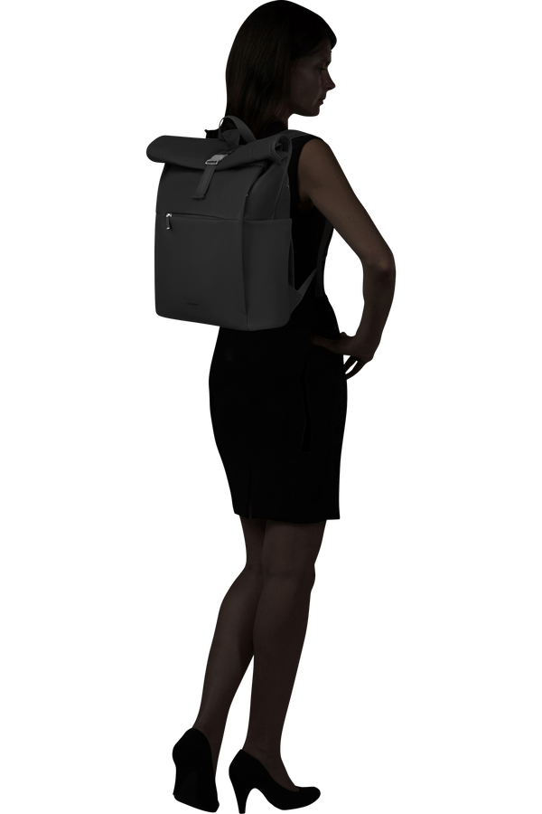 Samsonite 4Pack Laptop Rolltop Backpack 15.6'  Schwarz