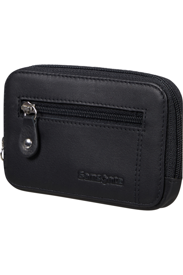 Samsonite Attack 2 Slg 524-Z ROUND KEY POUCH+2R  Schwarz